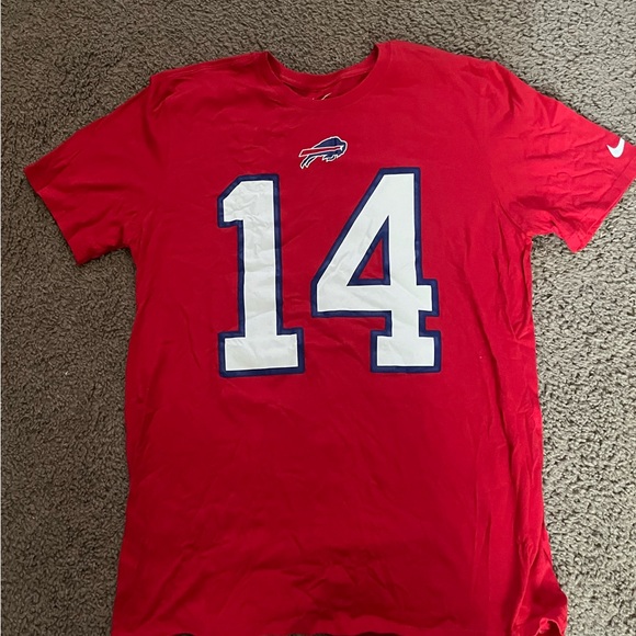🥳 Nike Tee - Red Alternate Buffalo Bill’s Sammy Watkins - size large - Picture 3 of 3